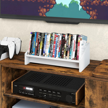 Dreamade Wood Desktop Bookshelf Tilting Tabletop Bookcase