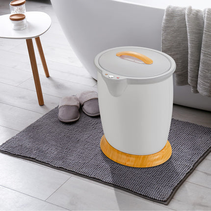 Dreamade Towel Warmer Bucket 20L, Bathroom Towel Heater with Lid