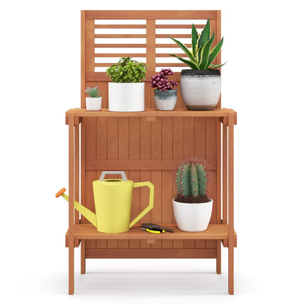 Dreamade Folding Potting Bench