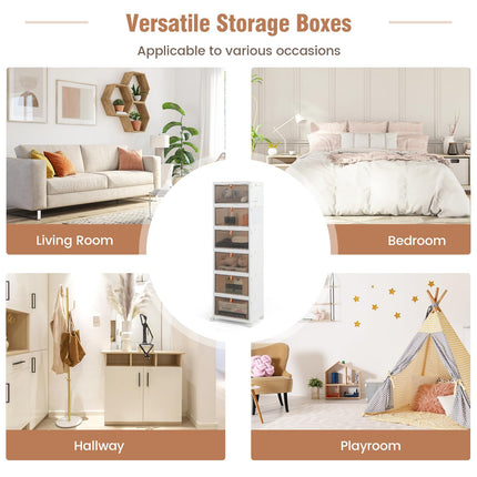 Dreamade Shoe Organizer Storage Box