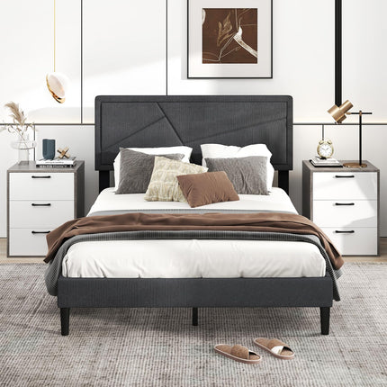 Dreamade Nightstand with 3 Drawers for Bedroom Hallway
