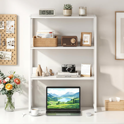 Dreamade Desktop Bookshelf for Home Office Kitchen Dorm (1/2)