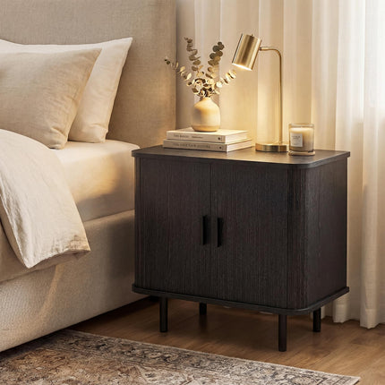 Dreamade 24’’ Large Century Modern Nightstand Set of 2/1