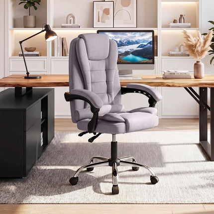 Dreamade Office Executive Chair | Ergonomic Big High Back Computer Chair with Linkage Armrests