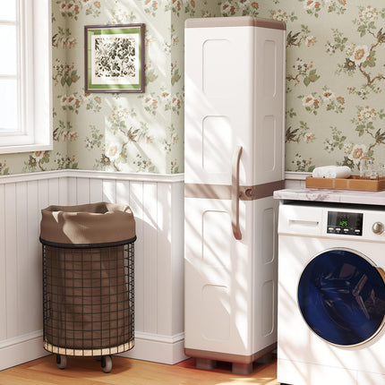 Dreamade 70” Tall Slim Storage Cabinet with Single Door