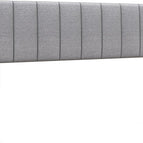 Vertical Channel Tufting / Gray